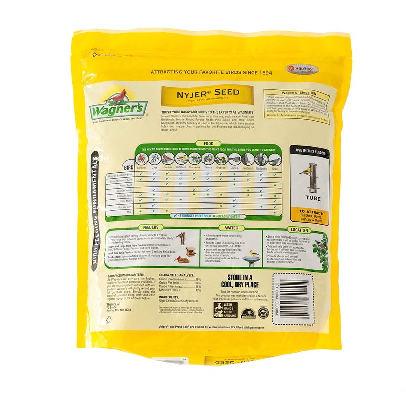 Wagner's 62051 Nyjer Seed Wild Bird Food, 5-Pound Bag - Image 2